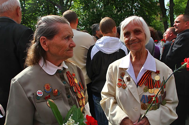 День Победы на границе двух Украин 