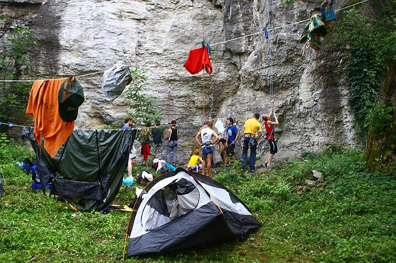 Відкритий чемпіонат Хмельниччини по скелелазанню в серпні 2010 р. в Камянці-Подільському