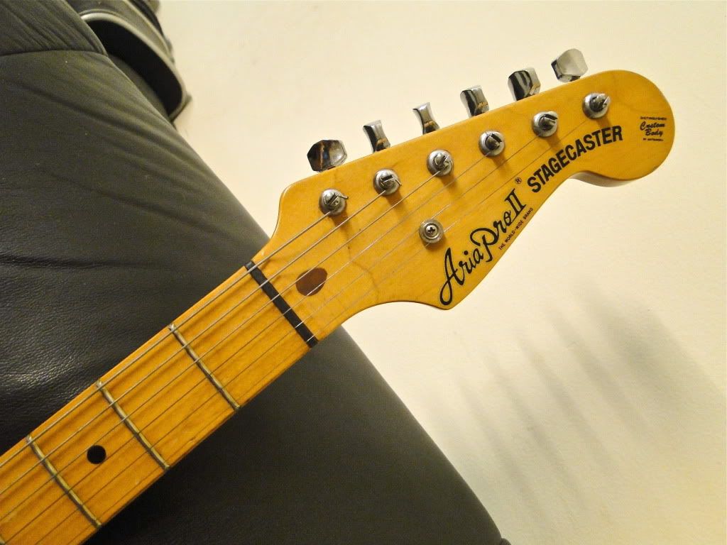 FEELER/FS: Vintage 1977 ARIA PRO II STAGECASTER MIJ