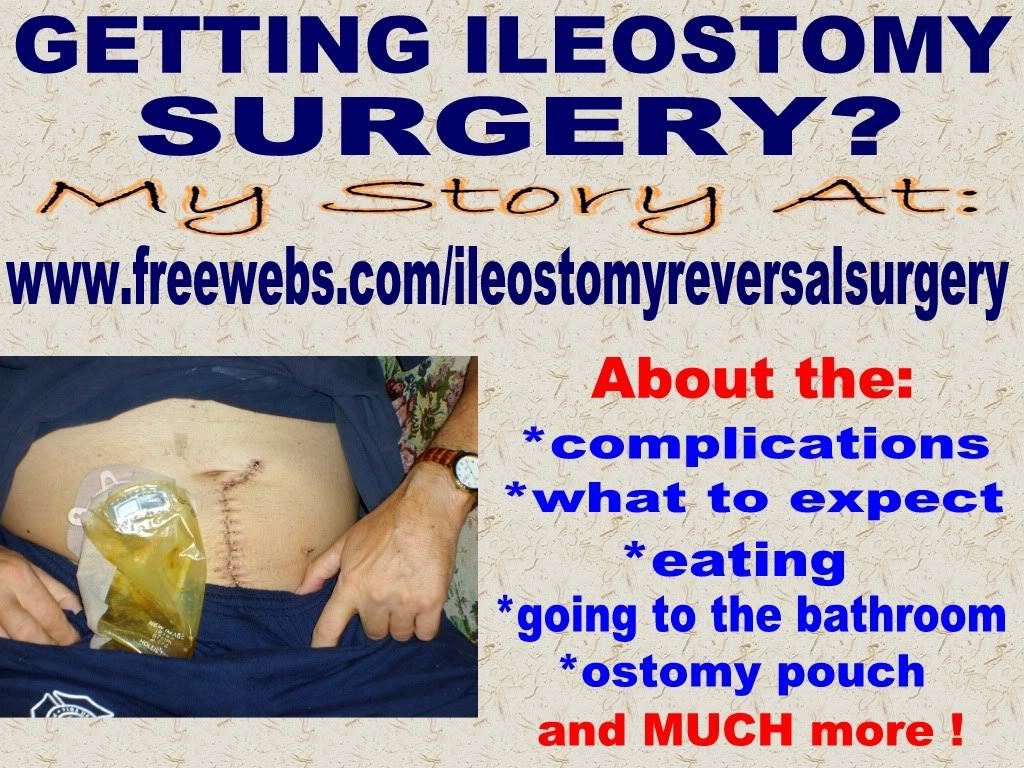 Ileostomy Reversal Surgery Stoma Care My Story