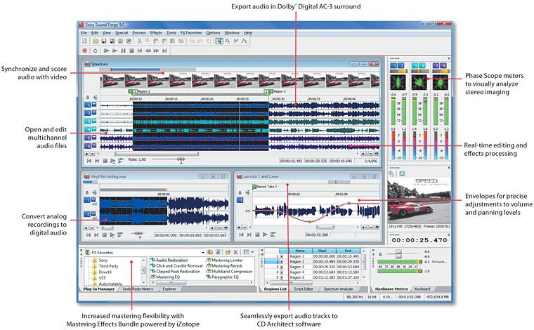 Sony Sound Forge Audio Studio 9.0 Build 232 Sony Sound Forge Audio Studio 9.0 Build 232