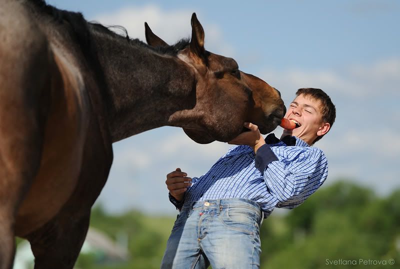 О съемке людей и лошадей Photobucket