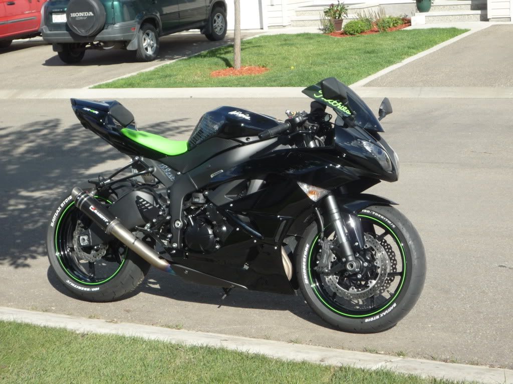 FS 0911. zx6 racefit growler slip on Kawasaki Motorcycle Forums