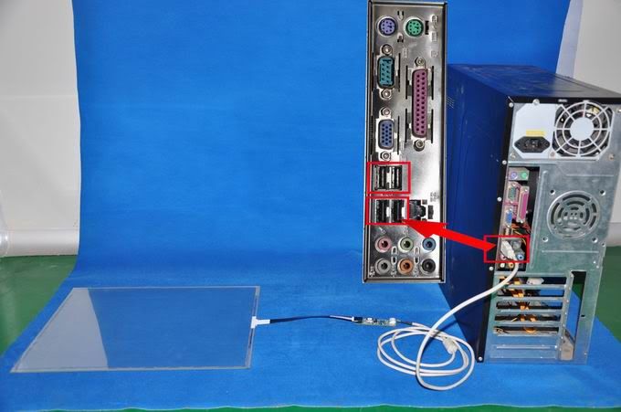 panel usb connection