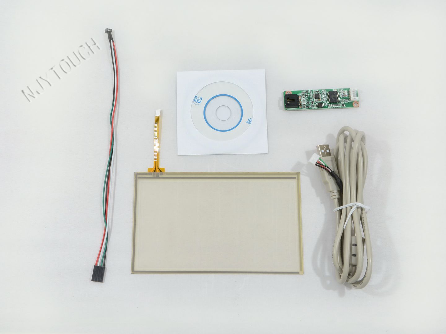 6.5 inch film to film 4 wire resistive touch panel kits