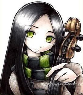 Anime Cello Player