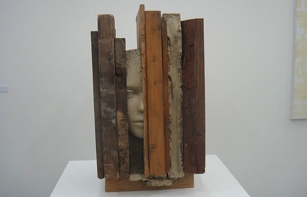 Mark Manders - Yet Untitled Head 2010 exhibited at the Frieze Art Fair 2010