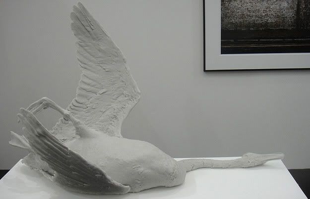 Daphne Wright - Swan 2007 exhibited at the Frieze Art Fair 2010