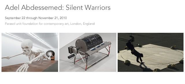 Adel Abdessemed Silent Warriors solo exhibition at the Parasol Unit