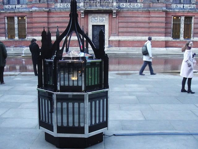 Mat Collishaw - Magic Lantern at the V&A Museum London UK