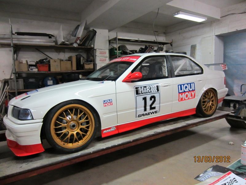 Scary bmw e36 race car #5