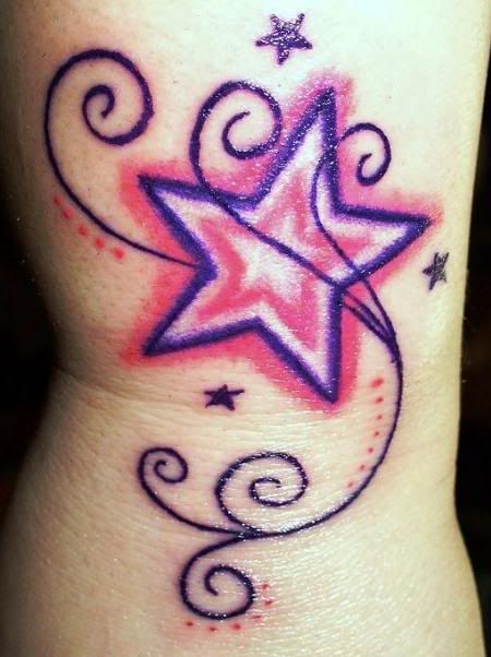Matching Star Tattoos