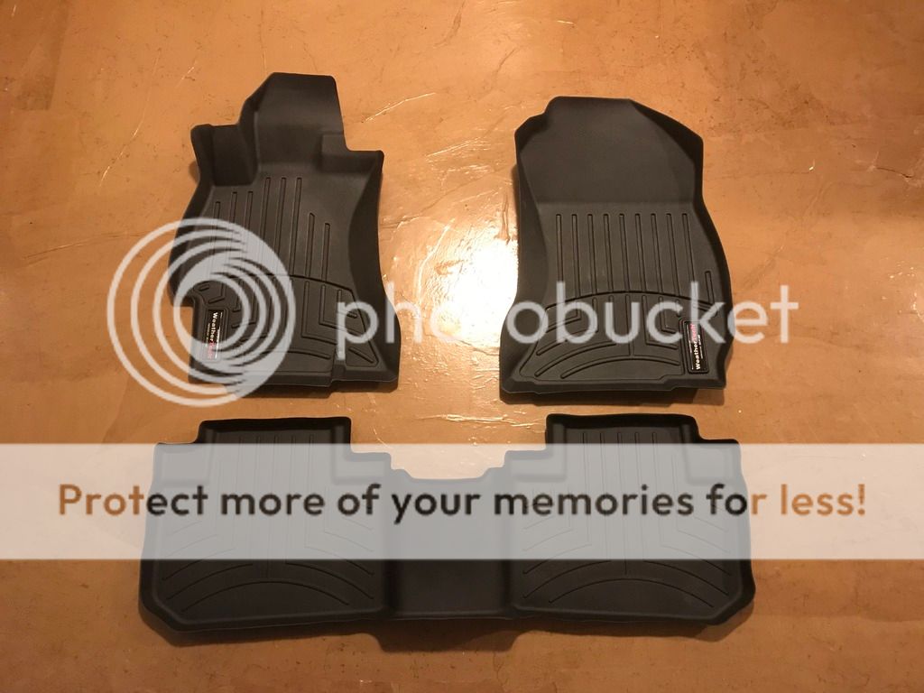 SOLD WeatherTech Floor Liners (20142018) Subaru Forester Owners Forum