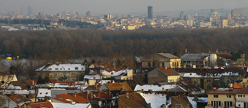 Сербія 2013 Панорама з земуна