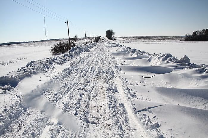 Лютневі пригоди-2010 дорога в Княжполі