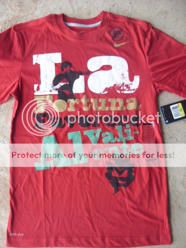 Manny Pacquiao RED NIKE LIMITED EDITION RARE t shirt  