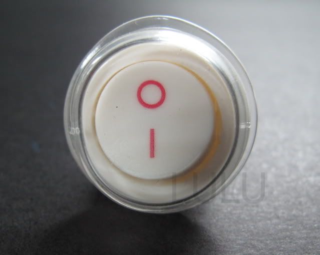 5X Off on White Rocker Switch Round Waterproof Cover