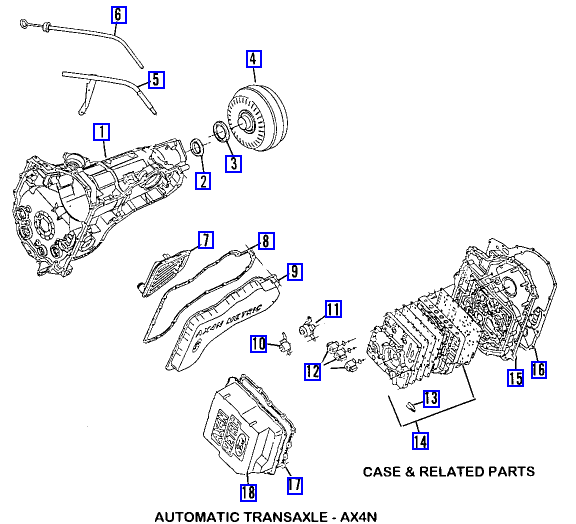 2006 Ford taurus transmission filter