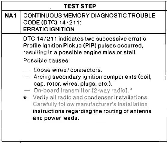 93 Ford taurus trouble codes #10