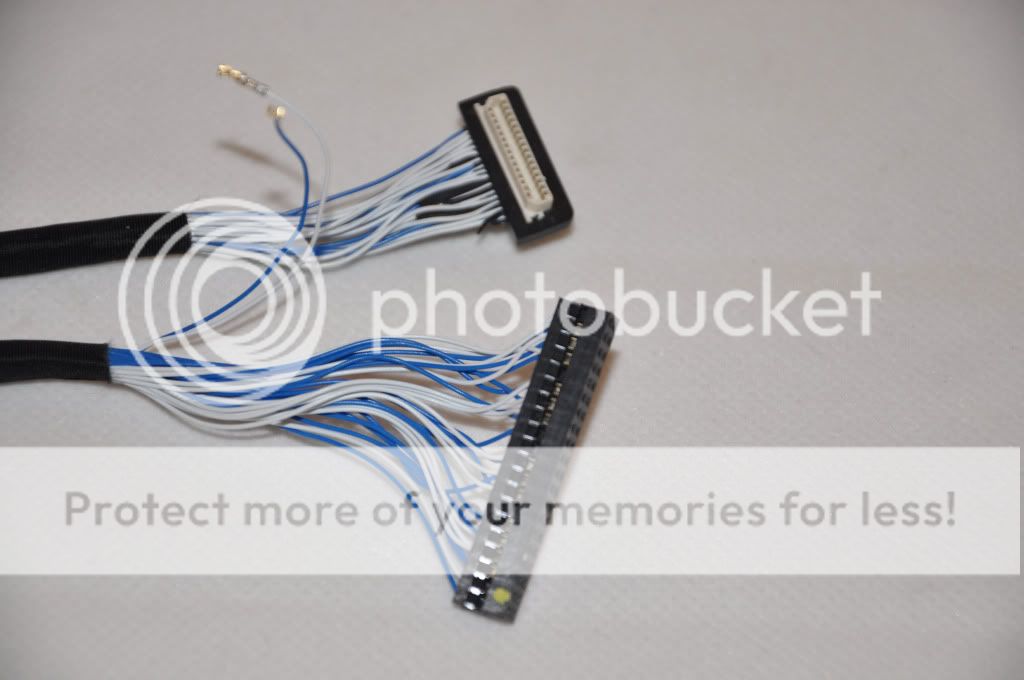 DF9C 31P/S 1V 31 Pin TTL signal cable for LCD panel  