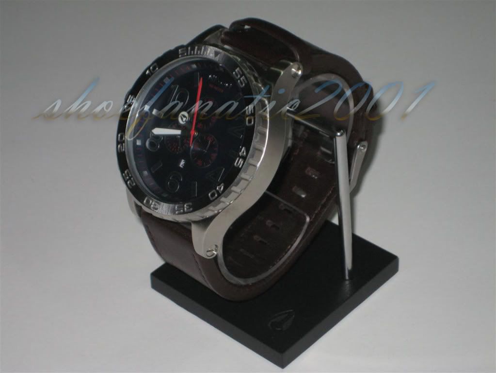 Nixon 51 30 UNRELEASED SAMPLE CHRONO LEATHER watch  