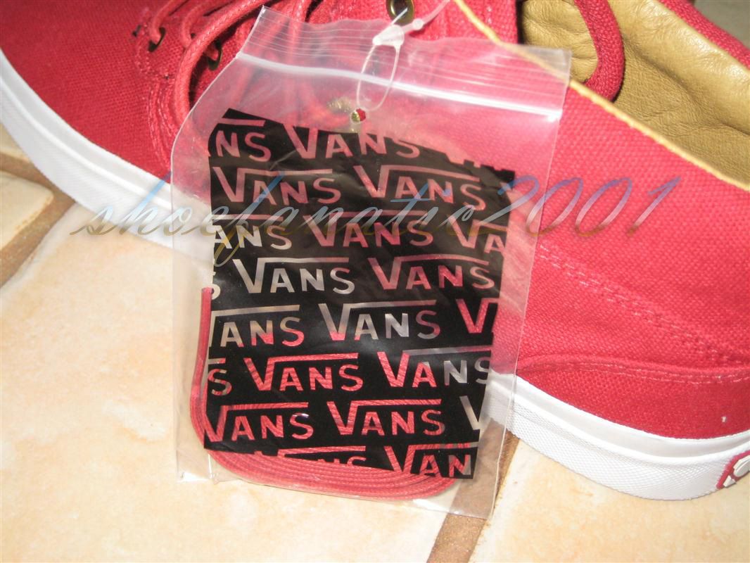 Vans Syndicate Sample Vault Bedford OTW Canvas Red 9 wTAPS Supreme 