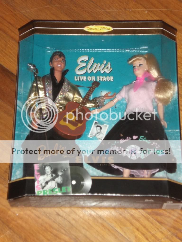 Barbie Loves Elvis doll Live on Stage Gift Set NRFB NIB  