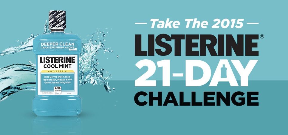 Listerine 21 day challenge