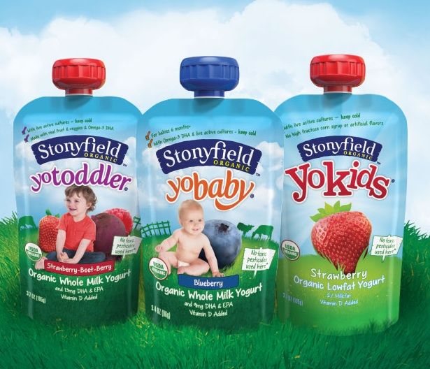 Stonyfield pouches