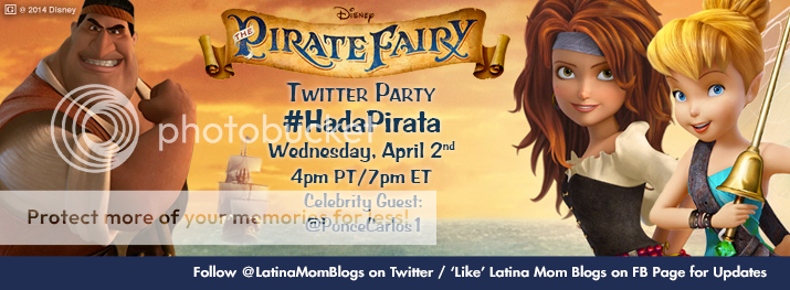 The Pirate Fairy #HadaPirata Bilingual Twitter Party