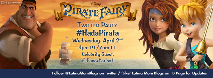 The Pirate Fairy #HadaPirata Bilingual Twitter Party